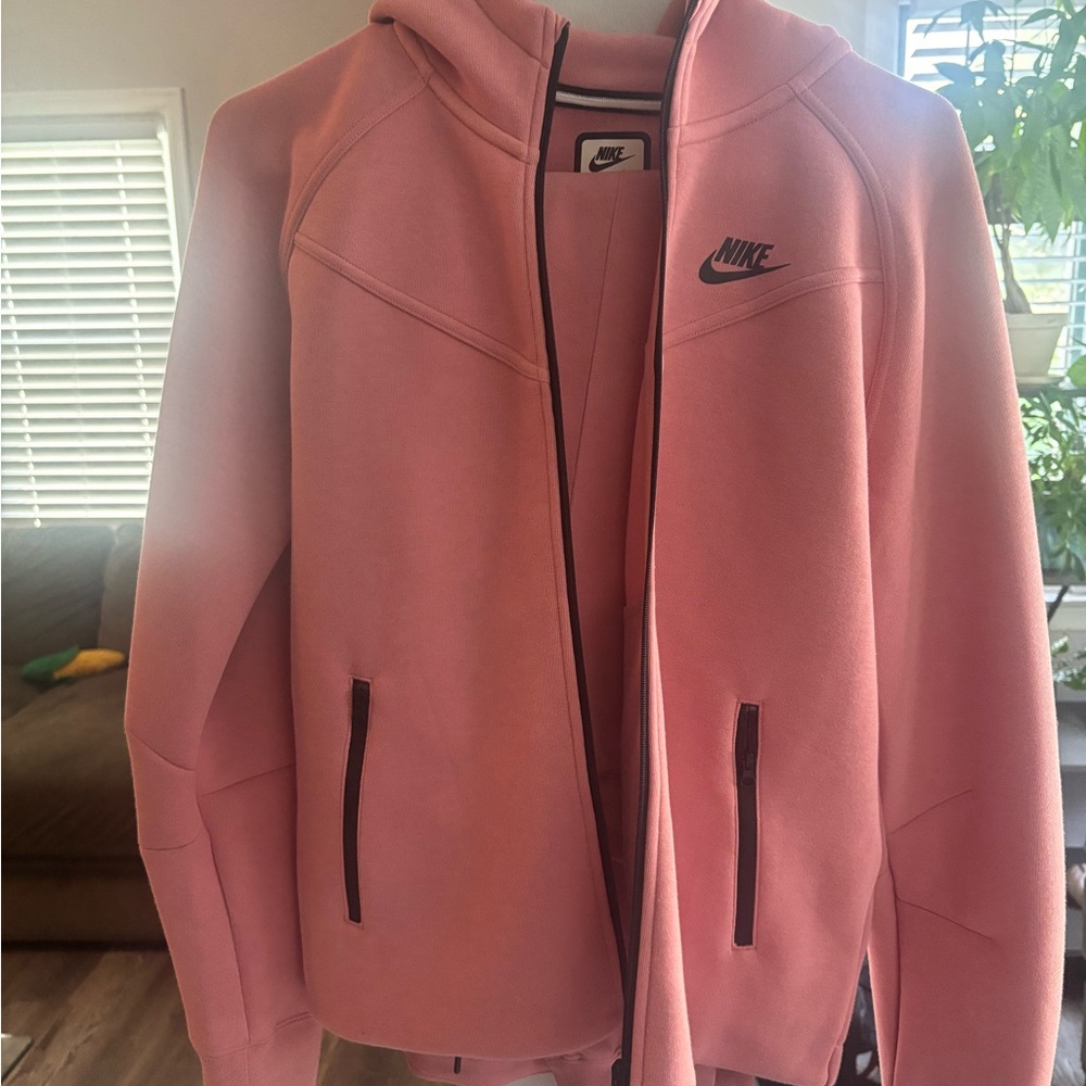 Nike Soft Pink Full-Zip Hoodie